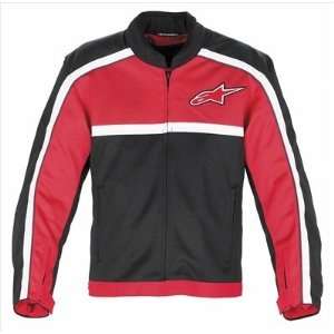  Alpinestars T Breeze Textile Jacket , Color Red, Size Lg 