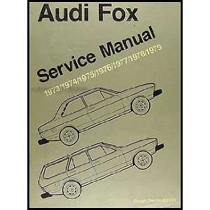   1979 Audi Fox Bentley Repair Shop Manual (9780837600970) Audi Books