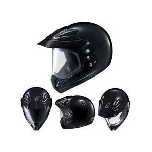  JOE ROCKET 2010 RKT Hybrid Dual Sport Helmet BLACK MD 