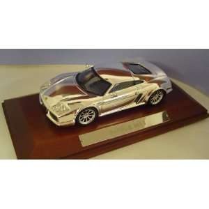  Altaya 1/43 Scale Chrome Plated Noble M14 Model Car On 