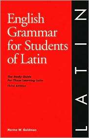   Latin, (0934034346), Norma W. Goldman, Textbooks   