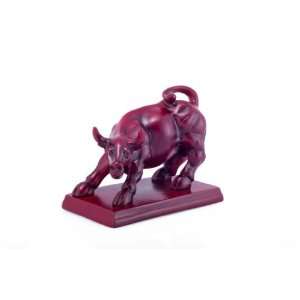 Authentic Scaled Charging Wall Street Bull Statue Sculpture Replica 