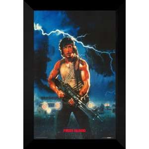  Rambo First Blood 27x40 FRAMED Movie Poster   Style C 