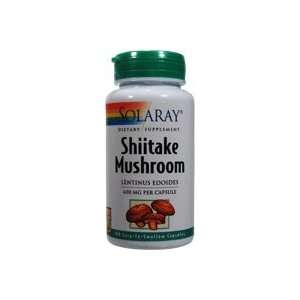  Solaray   Shiitake Mushroom, 600 mg, 100 capsules Health 