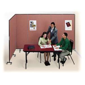  Screenflex 5 Panel Wall Partition 92w x 68h Office 