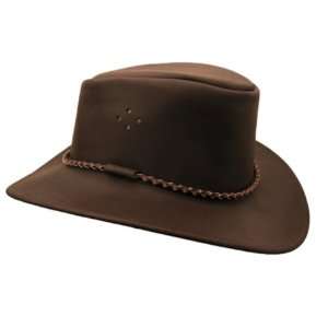  New Kakadu Rugged Sydney Hat Brown Medium 