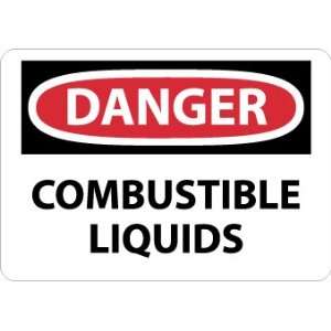   Combustible Liquids, 7 X 10, .040 Aluminum Industrial & Scientific