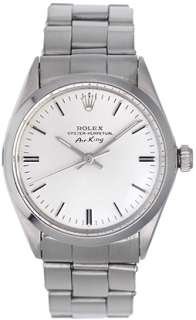 Rolex Air King Vintage Mens Stainless Steel Oyster Perpetual Watch 