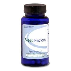  BioGenesis   Sleep Factors 60 veggie caps Health 