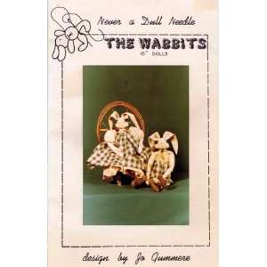   Dull Needle Sewing Pattern Mr. and Mrs. Wabbits Arts, Crafts & Sewing