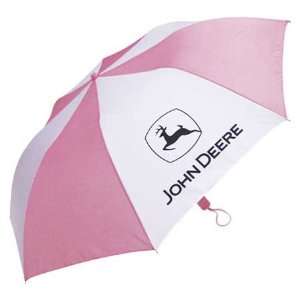John Deere 05028 JD Pink Travel Umbrella