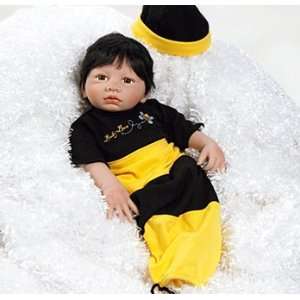  Real Life Baby Doll, Baby Bunting Bee, 19 Inch GentleTouch 
