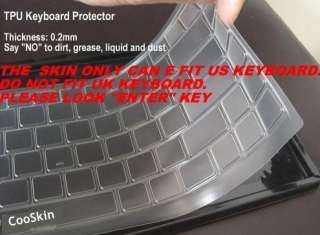 Original CooSkin Antibacterial TPU Keyboard Protector Skin (not 