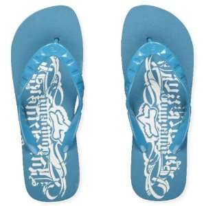 FOX CORAZON FLIP FLOPS MAUI BLUE 7 