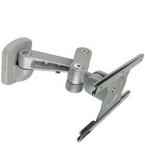 LCD Monitor Wall Mounting Arm (Silver) Electronics