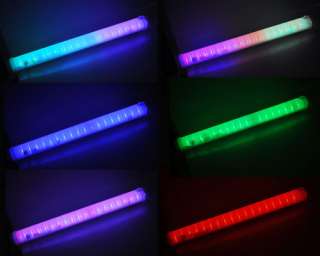 LOT10 * 50CM LED RGB Tube light(Auto color change) Club Bar Shop Mall 