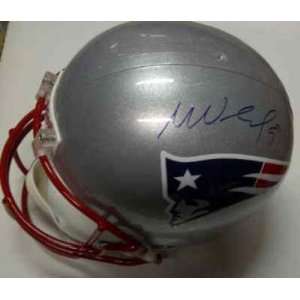  Mike Vrabel Autographed Helmet   NewEngland Patriots full 