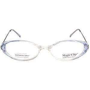  Magic Clip M 336 Blue Eyeglasses