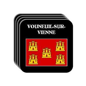  Poitou Charentes   VOUNEUIL SUR VIENNE Set of 4 Mini 