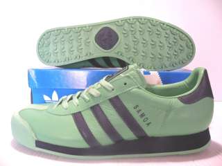 ADIDAS SAMOA LEATHER SNEAKERS MEN SHOES GREEN 382490 SIZE 13 NEW IN 