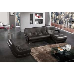 Italian Leather Sectional Sofa Set   Urlina Leather Sectional with 