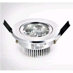  3W LED Ceiling Light Brushed Silver