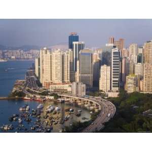 Asia, Hong Kong, Causeway Bay, High Rise Apartment Buildings Premium 