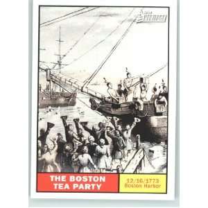  Topps American Heritage #102 The Boston Tea Party   Great American 