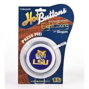  NCAA Louisiana State Fightin Tigers Hot Button