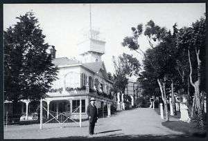 ADOLPH SUTRO in front of MAJESTIC SUTRO HEIGHTS HOME~SAN FRANCISCO~NEW 