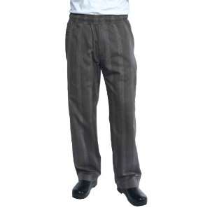 Chef Works BPLD GRY UltraLux Better Built Baggy Pants, Gray Plaid 