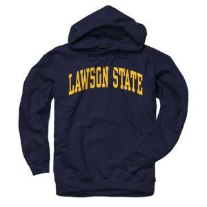  Lawson State Community College Cougars Navy Arch Hooded 