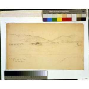 Drawing Battle of Ringgold, Ga., Nov. 26, 1863 