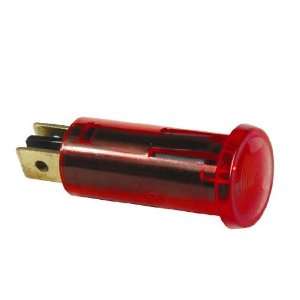   2632H)   16 AMP @ 12 Volt, Red Warning Light with Two Lucar Terminals