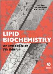 Lipid Biochemistry An Introduction, (0632054093), Michael I. Gurr 