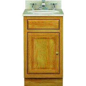  18IN INSET OAK VANITY/SINK CMB