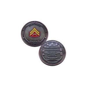  US Marine Corps Corporal Challenge Coin 