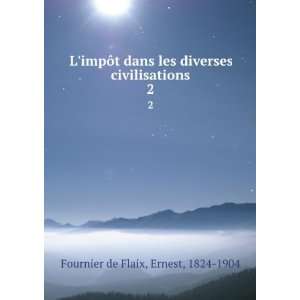   diverses civilisations. 2 Ernest, 1824 1904 Fournier de Flaix Books