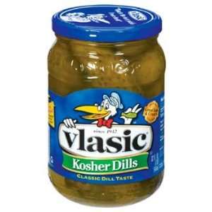 Vlasic Kosher Dill Pickles 32 oz (Pack of 12)  Grocery 