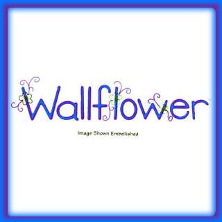 Sizzlits Wallflower alphabet 9 die #655322 Retail $45  