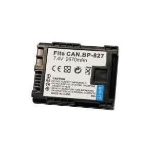  BP 827 Battery for Canon VIXIA HF200 M31 M32 M300 Camera 