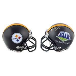  Ben Roethlisberger Auto 1/2&1/2 SB43 Mini Helmet Sports 