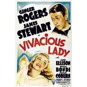  Vivacious Lady   Movie Poster   27 x 40 Inch (69 x 102 cm 