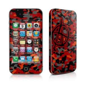 Anarchist Design Protective Skin Decal Sticker for Apple iPhone 4 / 4S 