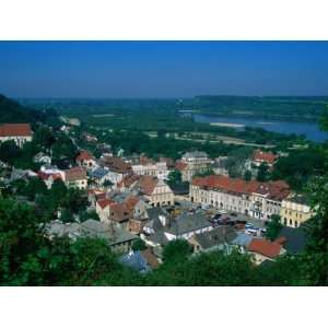  Town Buildings and Vistula Valley from Three Crosses 