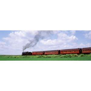 Train Moving on a Railroad Track, Strasburg, Lancaster, Pennsylvania 