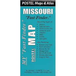  Missouri Fast Finder   Laminated Map 