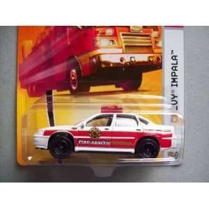    Matchbox Emergency Response Fire Rescue Chevy Impala Toys & Games