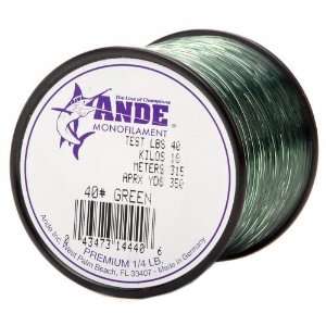   ANDE Premium 1/4 lb. Monofilament Fishing Line