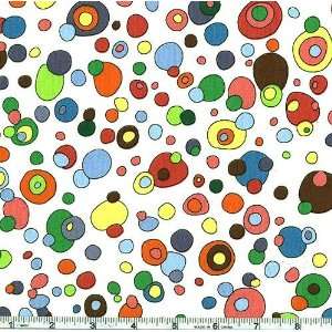  45 Wide Hot Flash Bubbles Ivory Fabric By The Yard Arts 